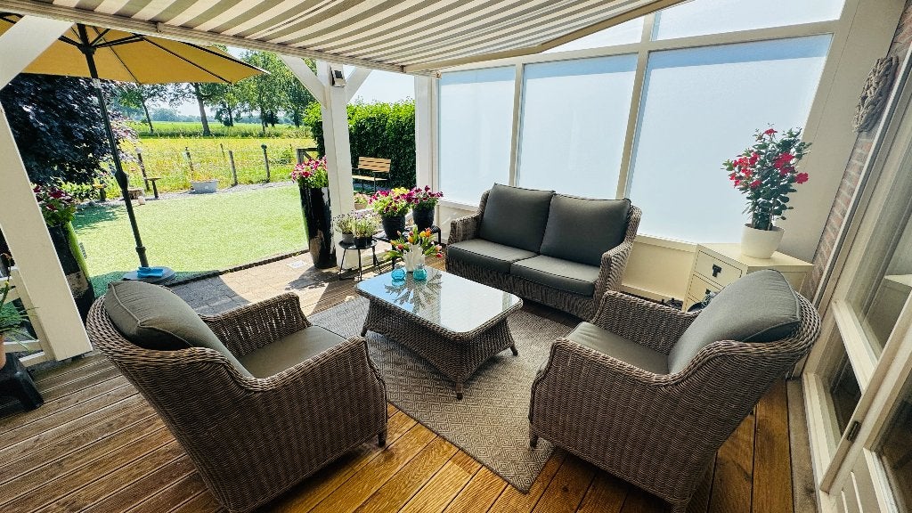 Zenq 4 Seasons loungeset, Tuin en Terras, Tuinsets en Loungesets, Ophalen, 4 zitplaatsen, Gebruikt, Loungeset