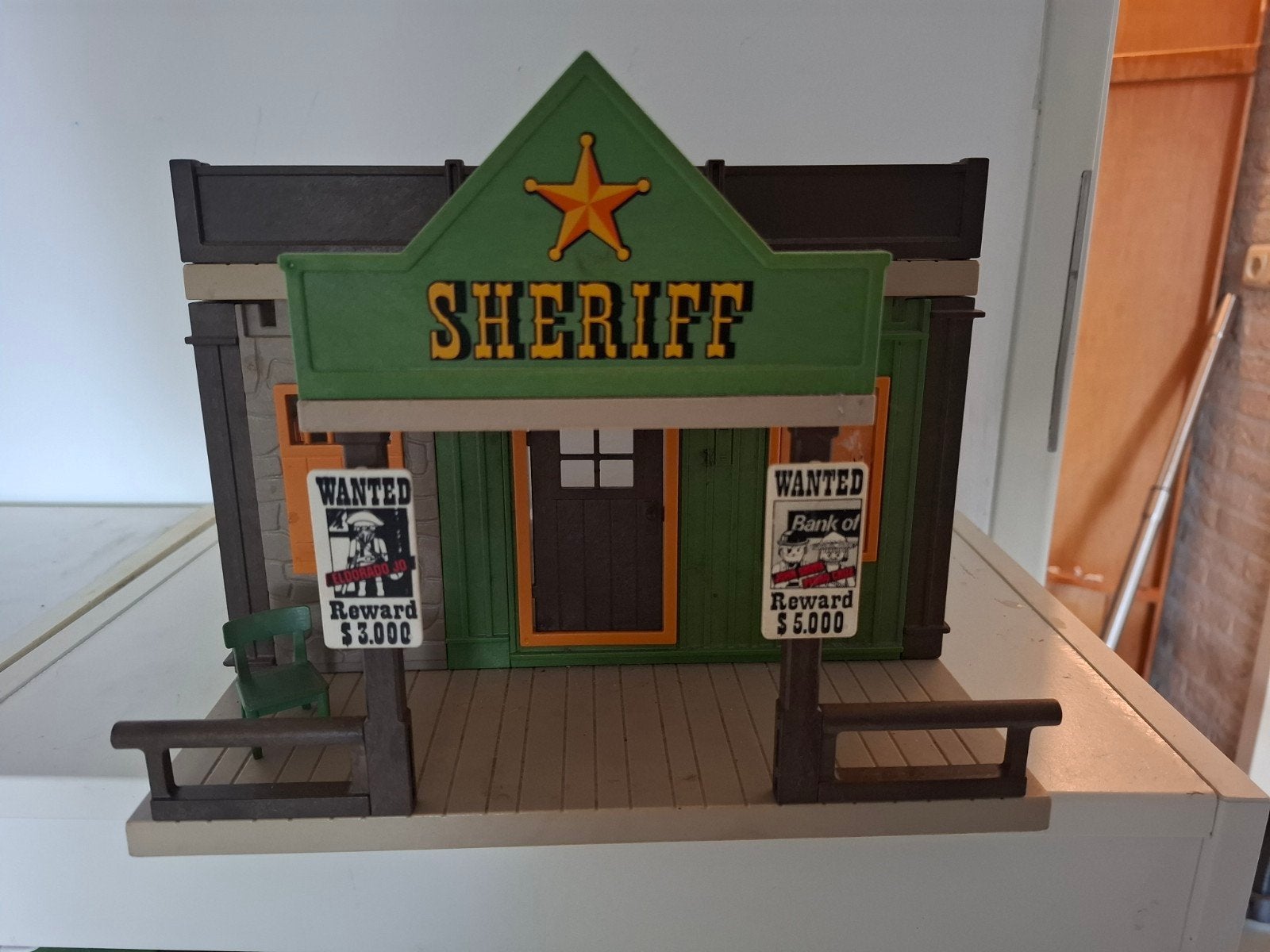 Playmobil Western Sheriff's Office met Gevangenis, Ophalen of Verzenden, Zo goed als nieuw, Jongen of Meisje