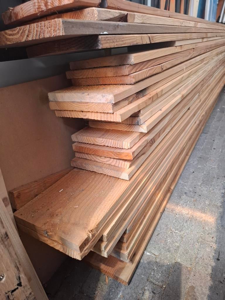 Douglas planken, Ophalen, Hout