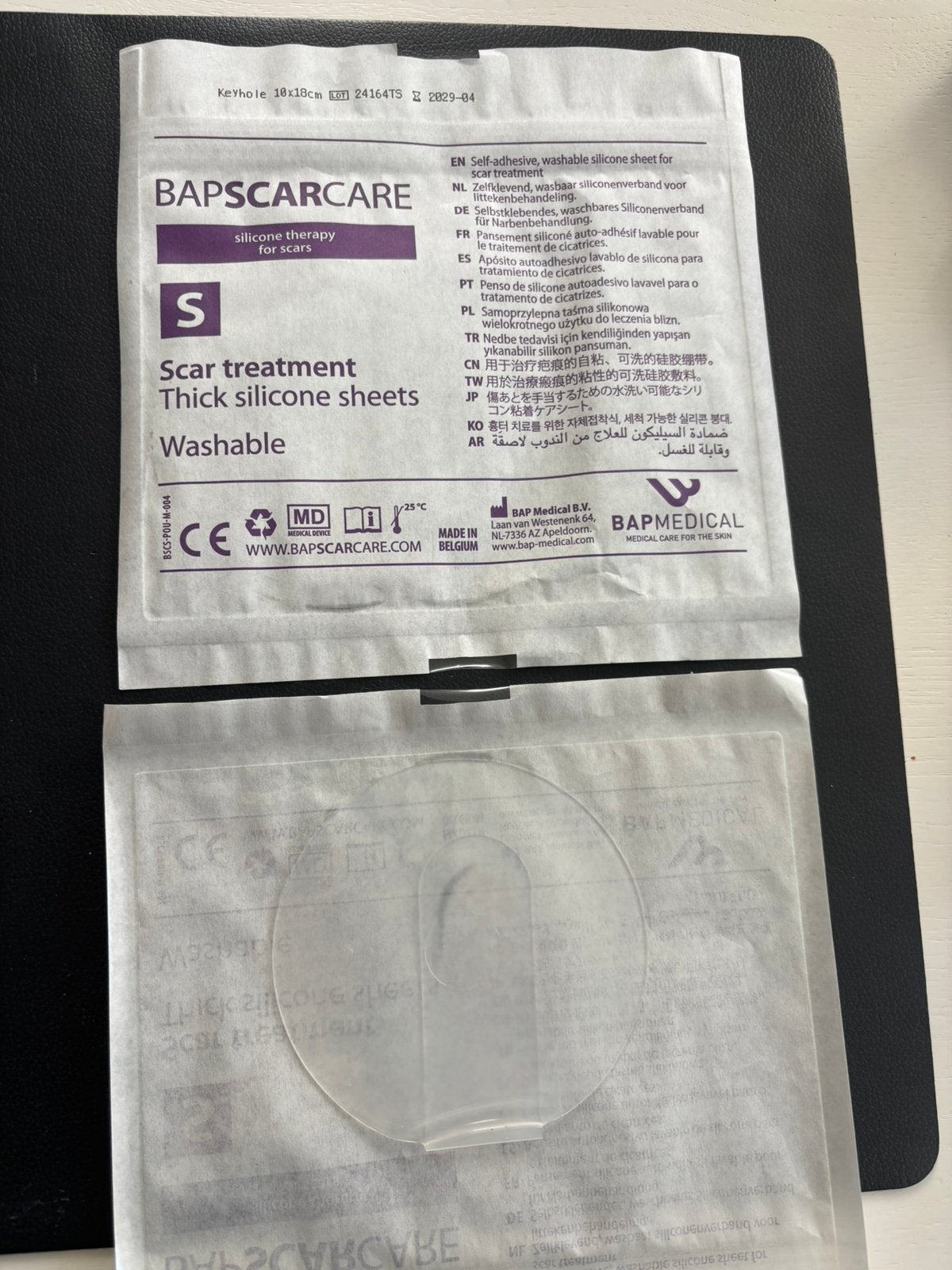 BAPSCARE Siliconen Littekenpleister - Nieuw, Ophalen of Verzenden, Nieuw, Overige typen