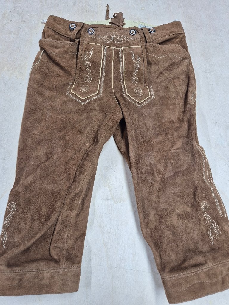 Lederhosen Oktoberfeest, maat 48, Maat 48/50 (M), Ophalen of Verzenden, Kleding, Overige thema's