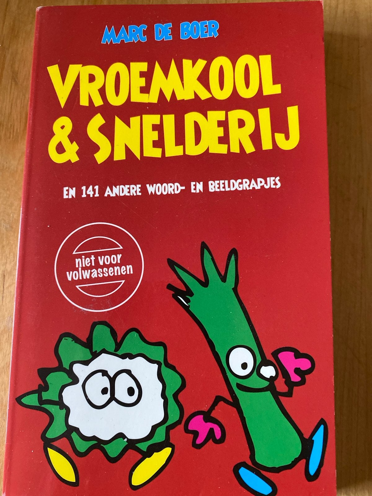 Vroemkool & Snelderij - Marc de Boer (Woord- en Beeldgrapjes, Ophalen of Verzenden, Gelezen, Fictie algemeen