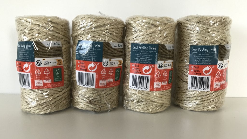 NIEUW Jute touw 20 meter natuurlijk stevig voor klussen, Ophalen of Verzenden, Nieuw