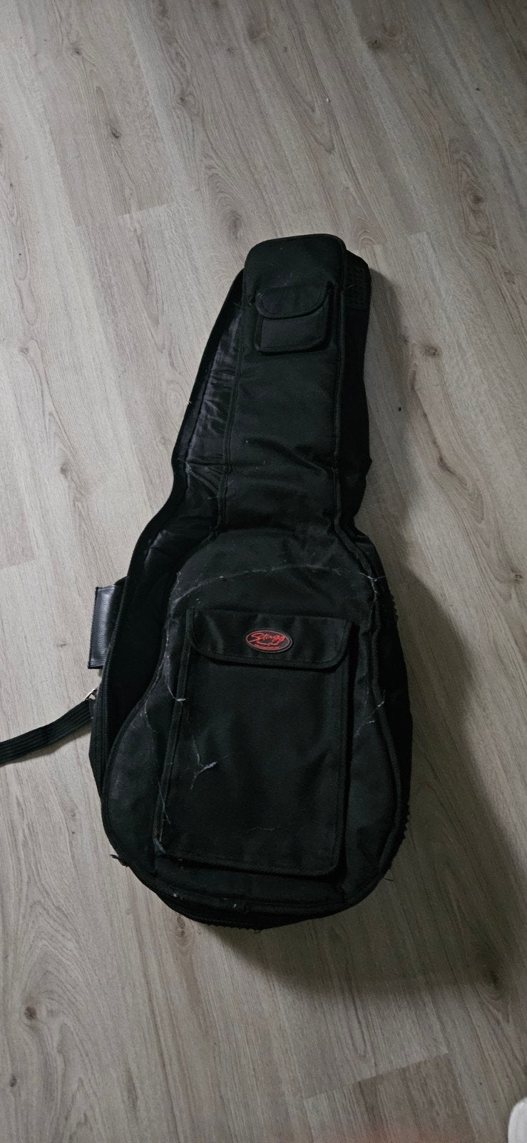 Gitaartas / Gigbag voor akoestische gitaar, Muziek en Instrumenten, Behuizingen en Koffers, Ophalen of Verzenden, Gebruikt, Akoestische gitaar