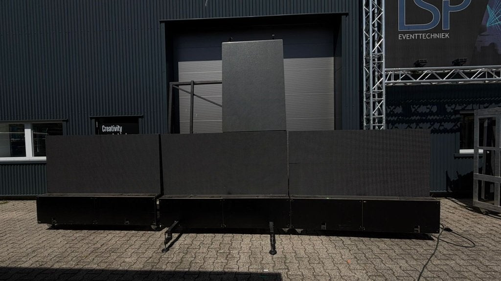 Professioneel LED-scherm 6x2,5m compleet incl. frame+ laptop, Audio, Tv en Foto, Ophalen, Gebruikt, Video