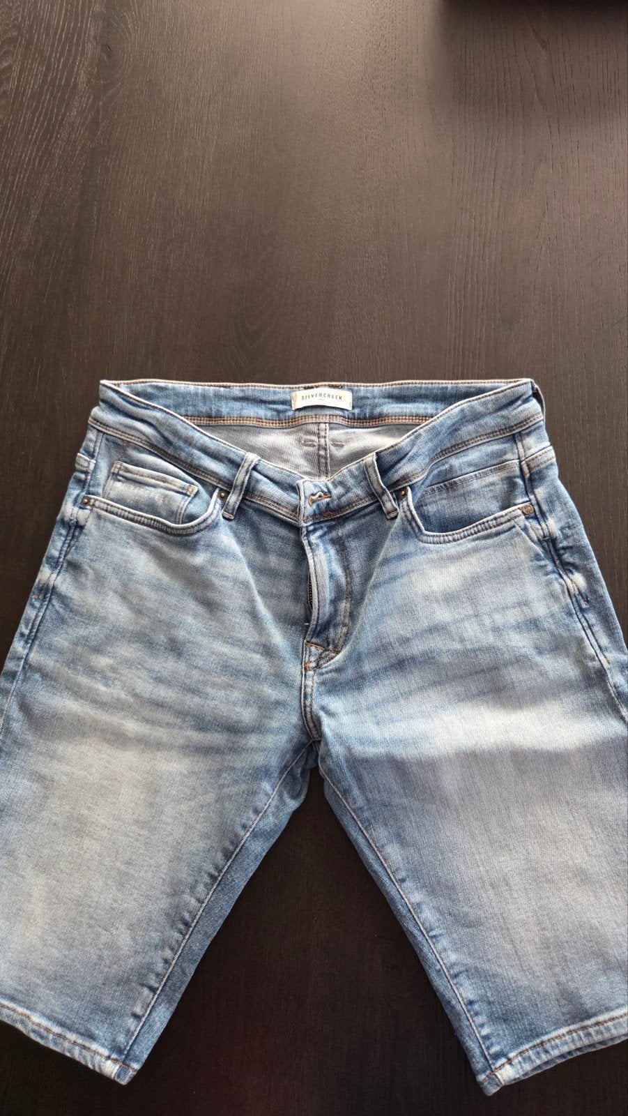Silvercreek Spijkershort  W34, Ophalen of Verzenden, Zo goed als nieuw, Blauw, W33 - W34 (confectie 48/50)