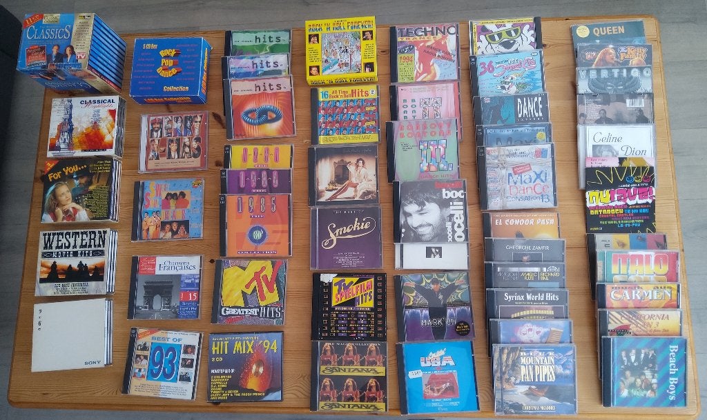 Cd`s, Ophalen, Zo goed als nieuw