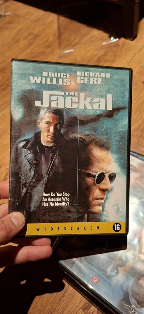 The Jackal DVD - Bruce Willis, Richard Gere, Vanaf 16 jaar, Ophalen of Verzenden, Gebruikt, Actiethriller
