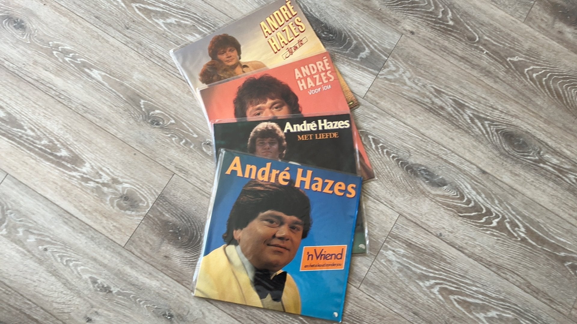 André Hazes Vinyl Collectie - Diverse Albums, Gebruikt, 1980 - 1989, Ophalen of Verzenden, Levenslied of Smartlap