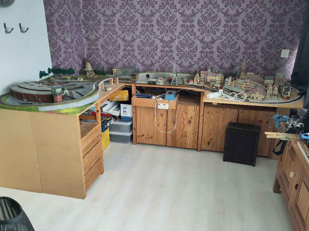 Modelspoorbaan HO, Hobby en Vrije tijd, Modeltreinen | H0, Gebruikt, Gelijkstroom, Overige typen, Analoog