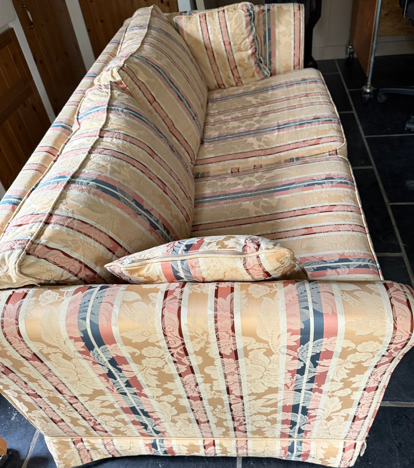 Bankje 180 breed goede kwaliteit!, Ophalen, 150 tot 200 cm, Tweepersoons, 75 tot 100 cm