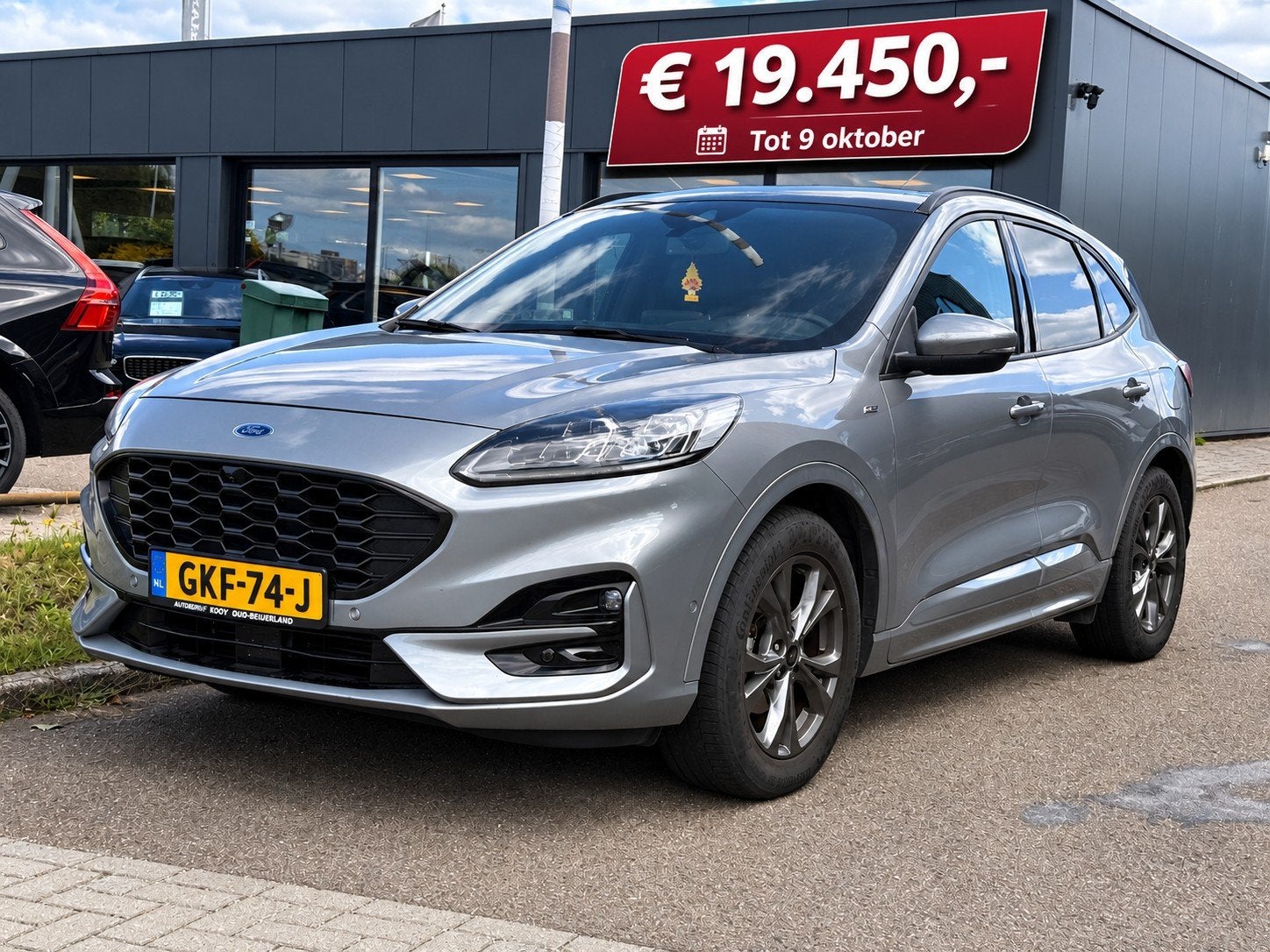 Ford Kuga 1.5 Ecoboost 150pk 2WD 2021 Grijs, Auto's, Voorwielaandrijving, 1800 kg, 4 cilinders, Handgeschakeld