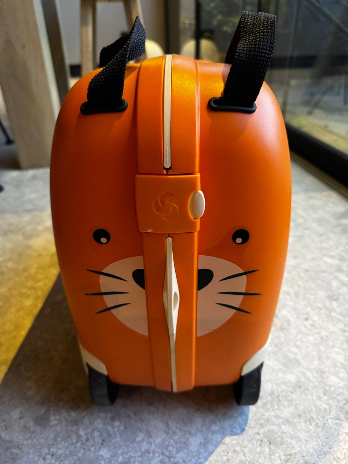 Samsonite Dream Rider Koffer Tijger Oranje, 40 tot 60 cm, Gebruikt, 20 tot 30 cm, Oranje