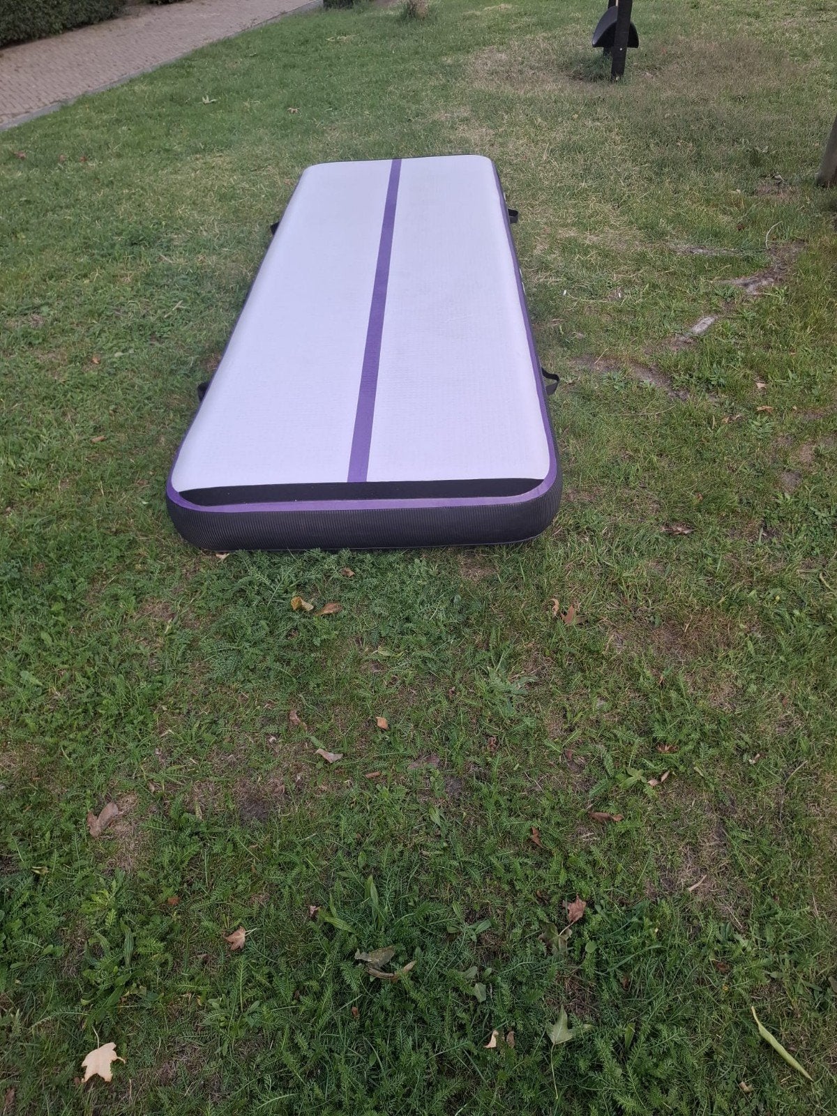 Airtrack Flipflex - 300x100x20 - Paars, Sport en Fitness, Zo goed als nieuw, Meerkleurig, Materiaal, Kindermaat 122 t/m 140