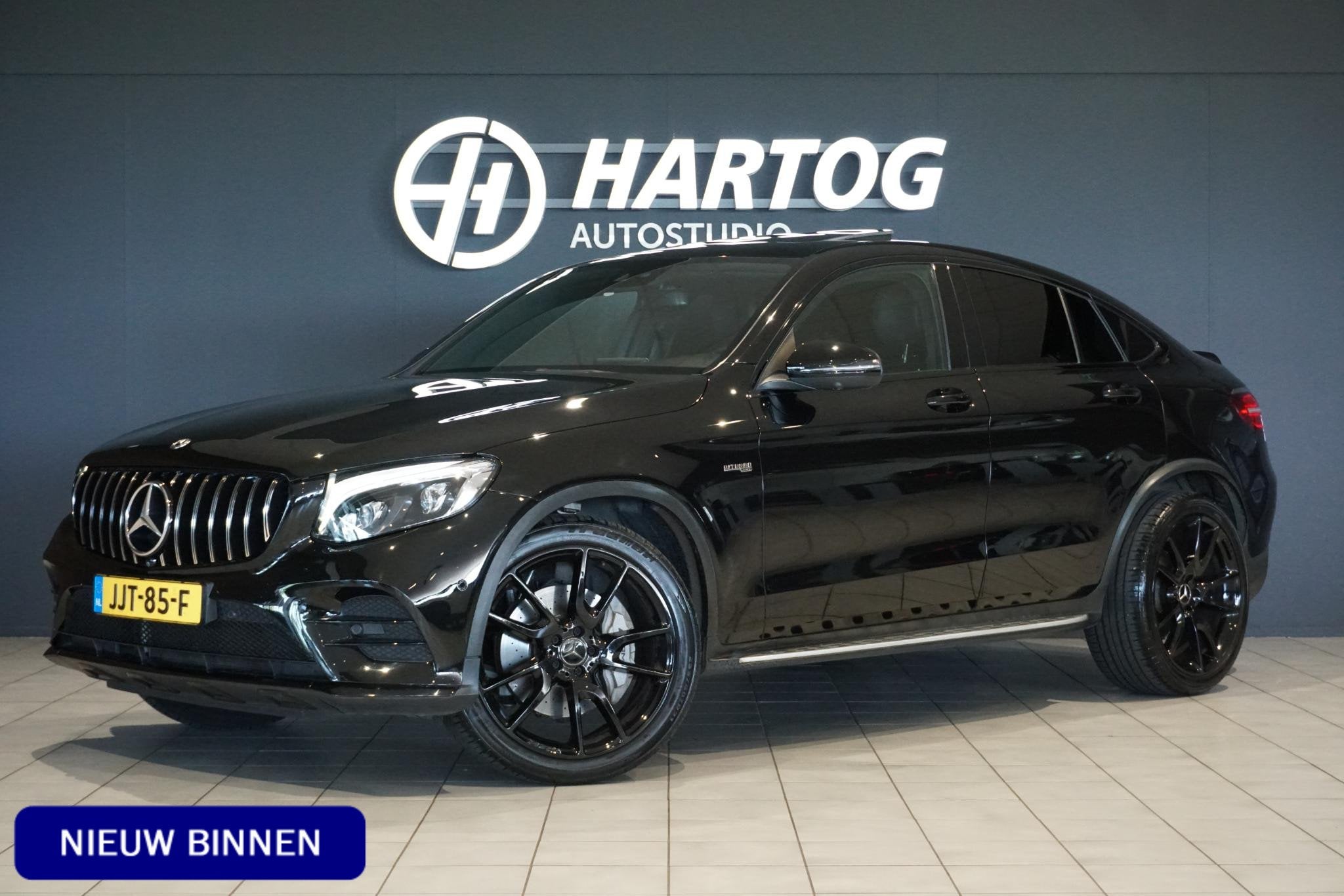 Mercedes-Benz GLC-klasse Coupé AMG 43 4MATIC 367PK + BURMES, Auto's, Mercedes-Benz, Automaat, Gebruikt, 367 pk, Leder