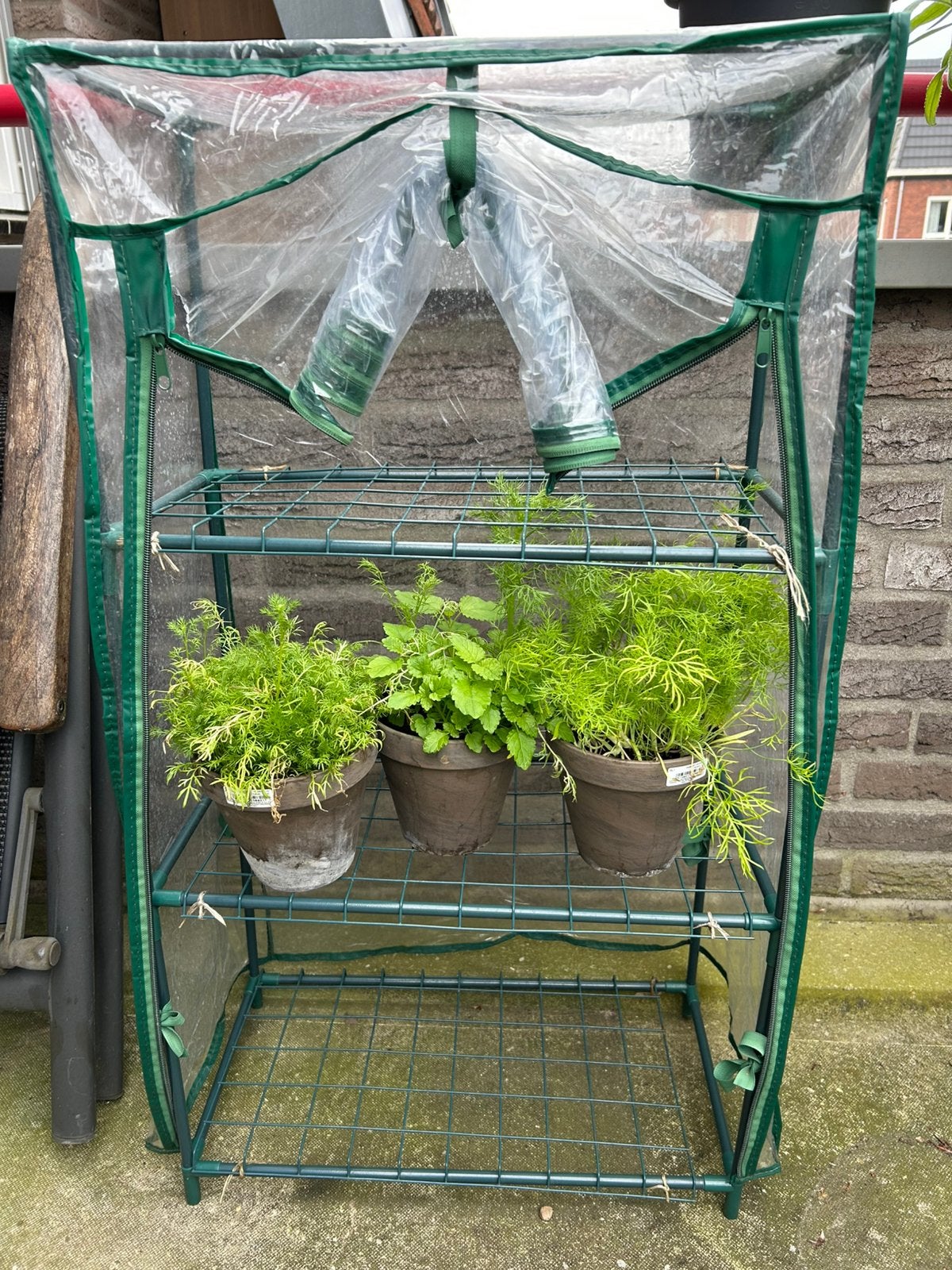 Kweekkastje 0,86m x 0,48m, Tuin en Terras, Kassen, Ophalen, Overige materialen, Gebruikt