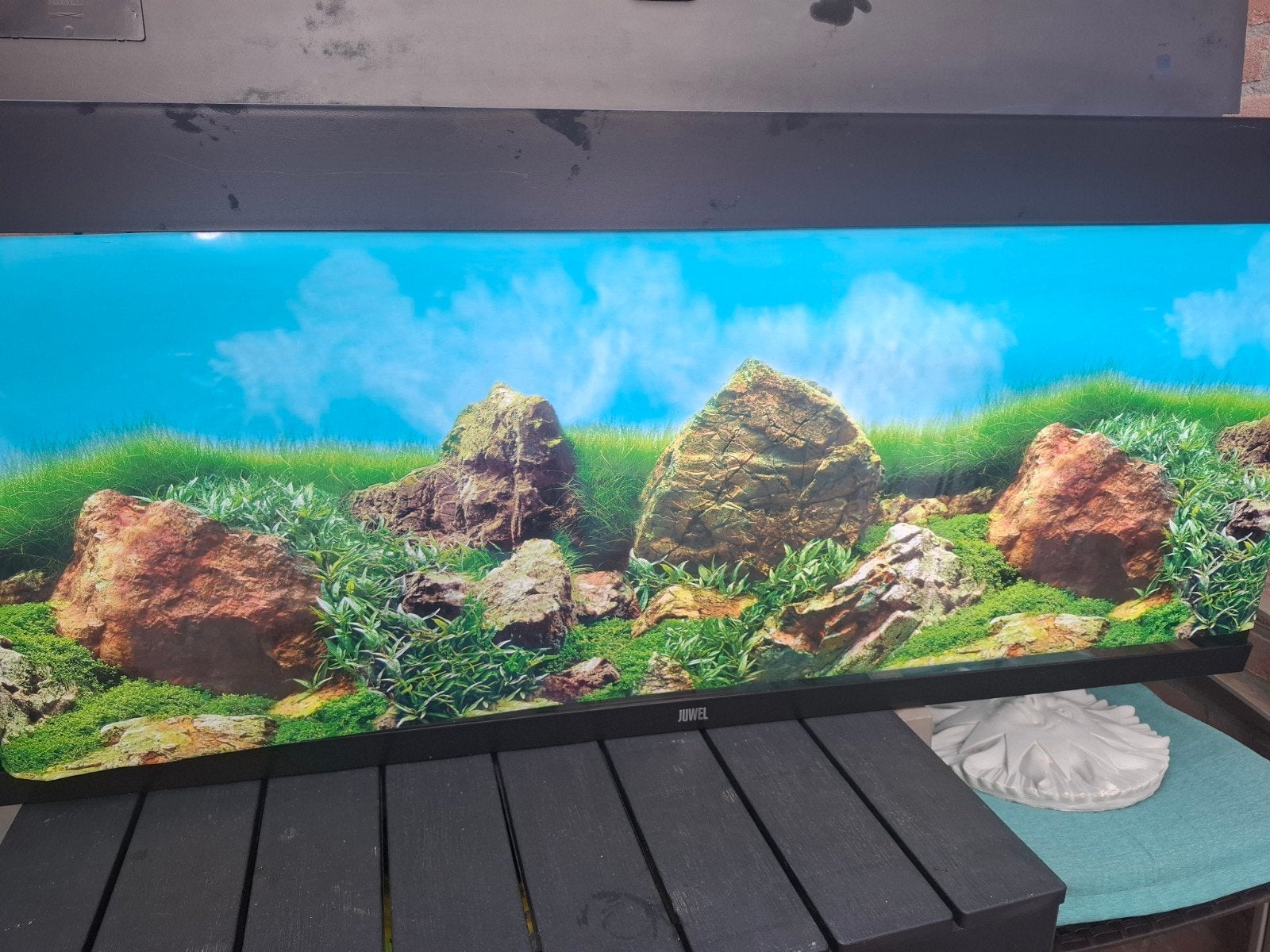 aquarium juwel rio240 leeg, Dieren en Toebehoren, Ophalen, Inclusief deksel, Gebruikt, Leeg aquarium