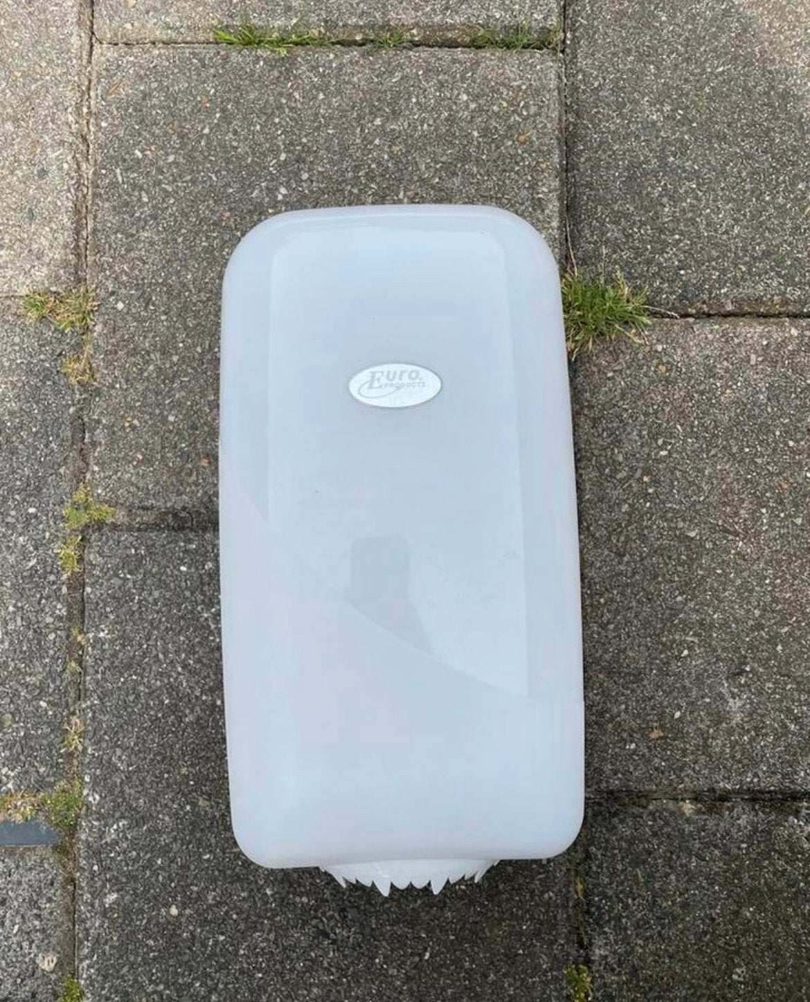 Euro Products Handdoekdispenser Wit, Ophalen, Gebruikt