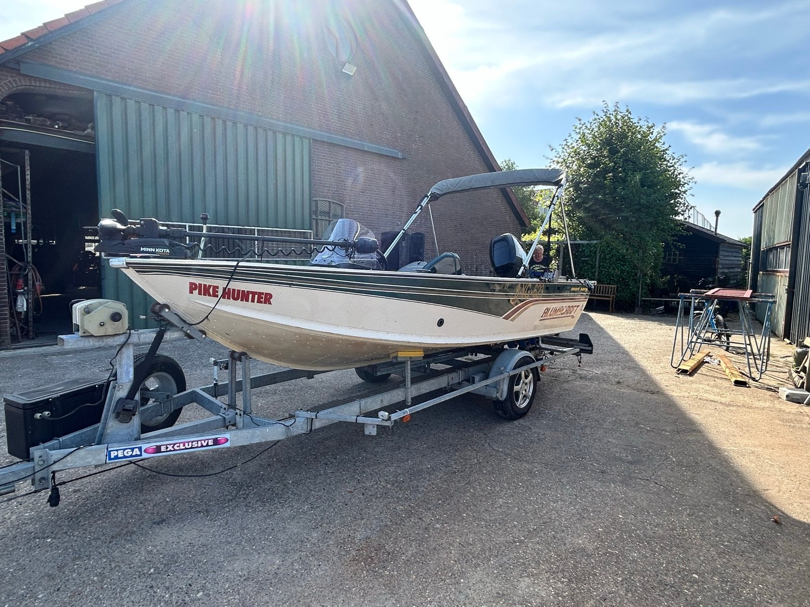 Alumacraft Magnum 165 – zeer compleet uitgeruste visboot, Overige merken, Gebruikt, Buitenboordmotor, Aluminium