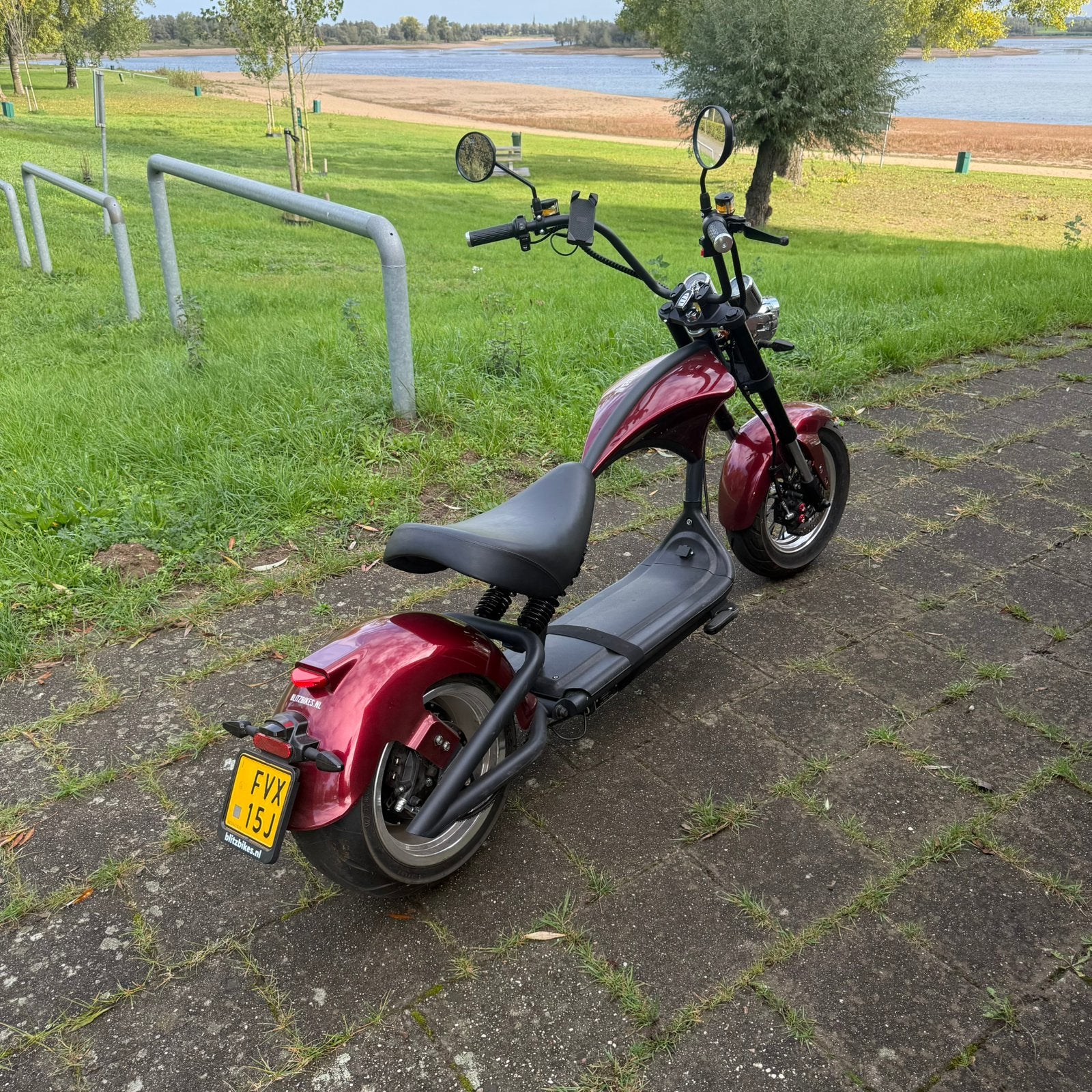 Mangosteen M1P E-Chopper | 2026 | Slechts 1.094 km | € 1.200, Ophalen, Maximaal 45 km/u, Elektrisch, Zo goed als nieuw