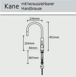 Duitse keukenkranen , hoge korting: Lenz Kane, chroom ,-50 %, Verzenden, Nieuw