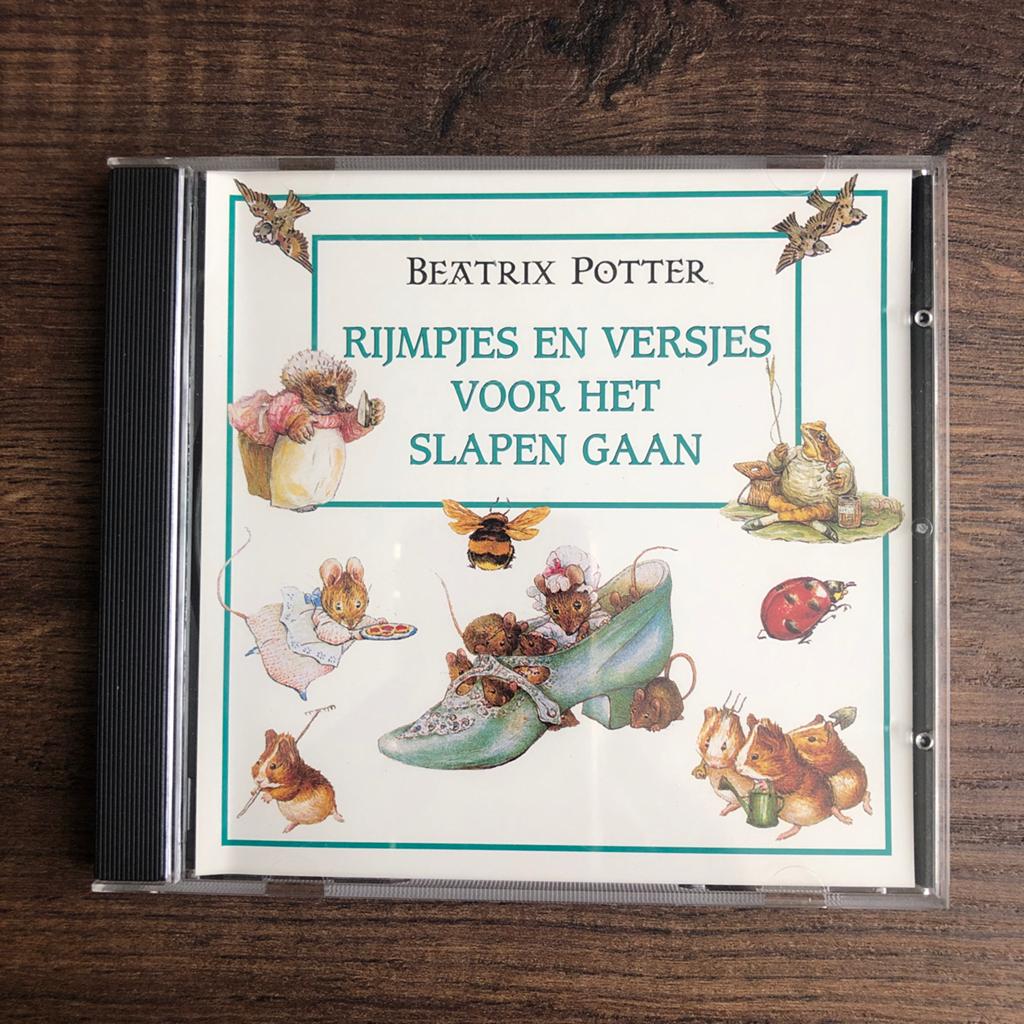 Beatrix Potter: Rijmpjes en Versjes voor het slapen gaan CD, Ophalen of Verzenden, Zo goed als nieuw, Verhaal of Sprookje, Tot 2 jaar