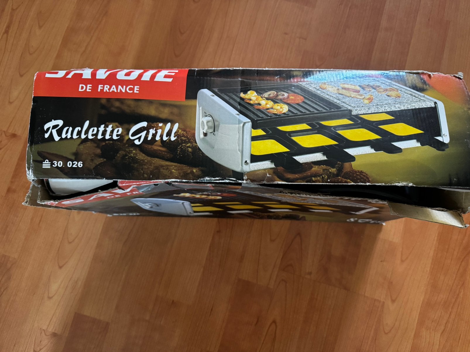 Raclette Grill met natuursteen | 8 personen, Ophalen, Zo goed als nieuw, 8 personen of meer