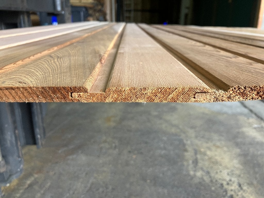 saunaschroot-sponningschroot-Western Red Cedar-11x83 mm, Ophalen, Overige typen, Nieuw, Hardhout