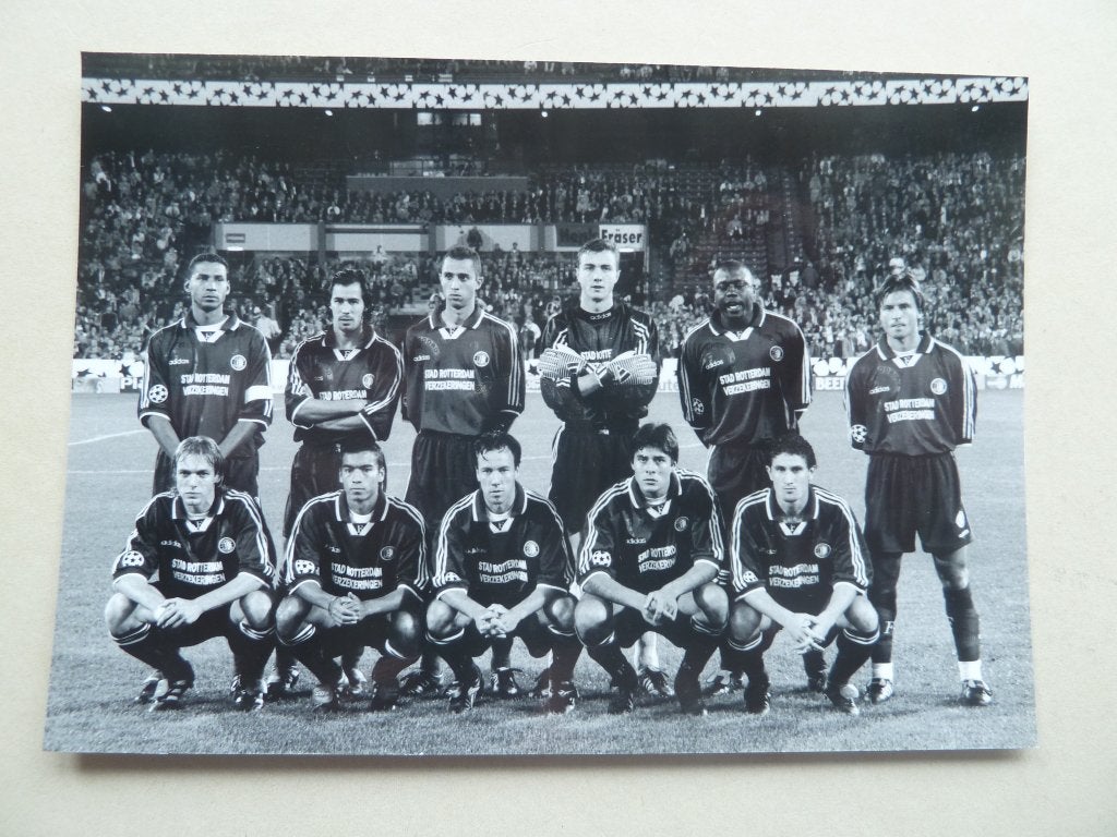 Elftalfoto.  Feyenoord.   1997/1998.   10 x 15 cm, Ophalen of Verzenden, Zo goed als nieuw, Feyenoord, Overige typen