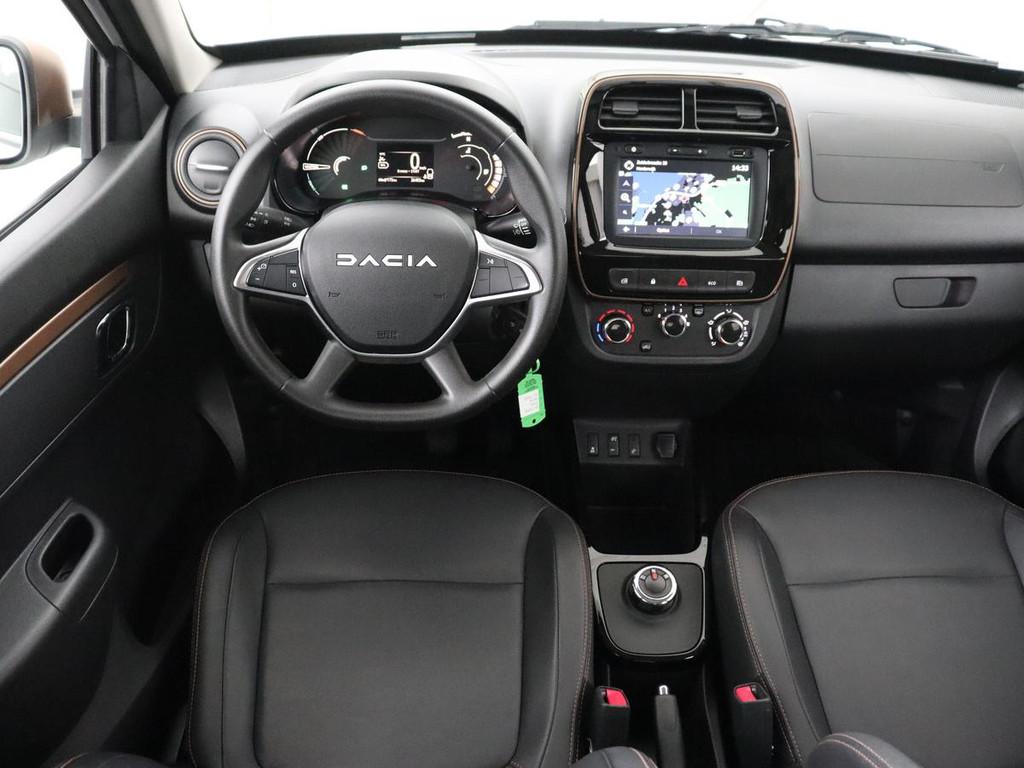 Dacia Spring 65 Extreme 27 kWh | SOH 94,5% | Leder | Camera, Auto's, Gebruikt, 4 stoelen, Wit, 291 min