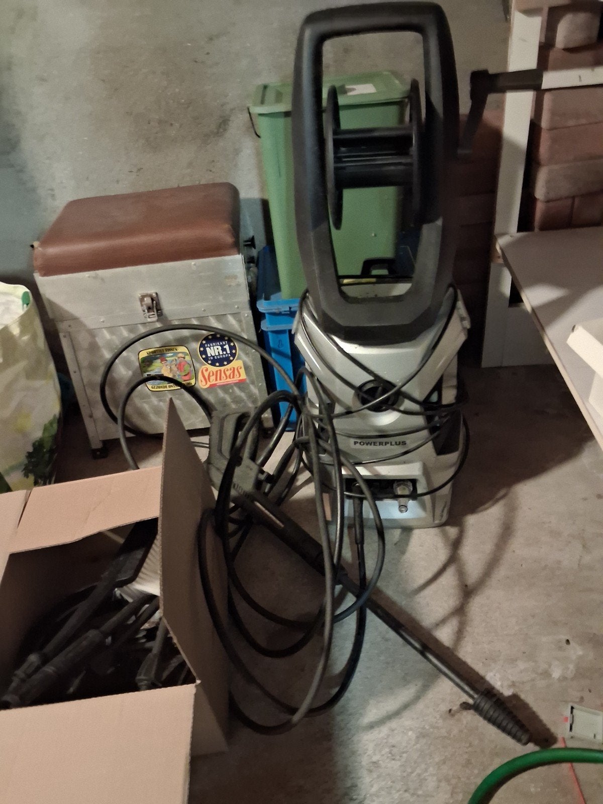 Hogedrukreiniger met toebehoren - Zo goed als nieuw, Ophalen of Verzenden, Zo goed als nieuw, Elektrisch, Powerplus
