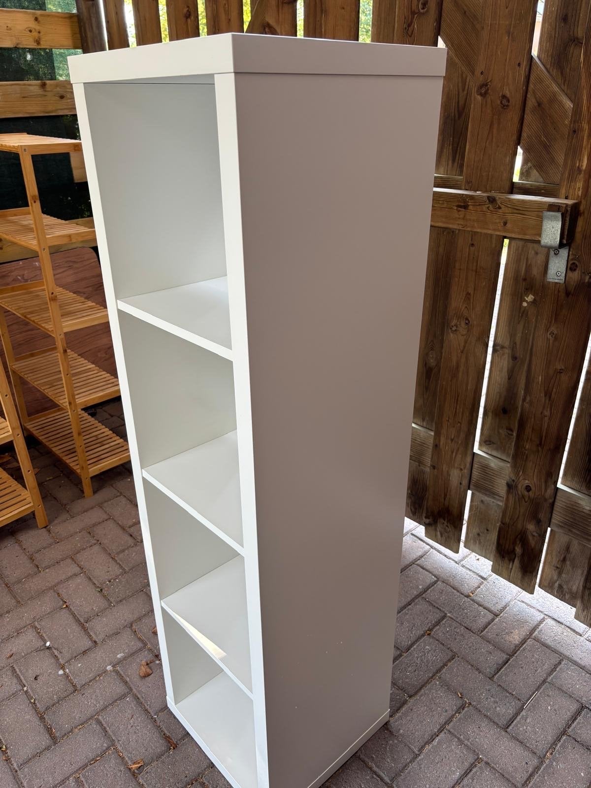 IKEA Kallax kast met 4 vakken en wijnrek, Huis en Inrichting, Ophalen, Minder dan 50 cm, Gebruikt, Minder dan 100 cm