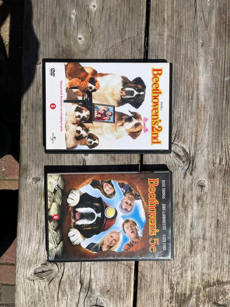 Beethoven's 2nd & 5e DVD's - Familiefilms, Vanaf 6 jaar, Ophalen of Verzenden, Gebruikt