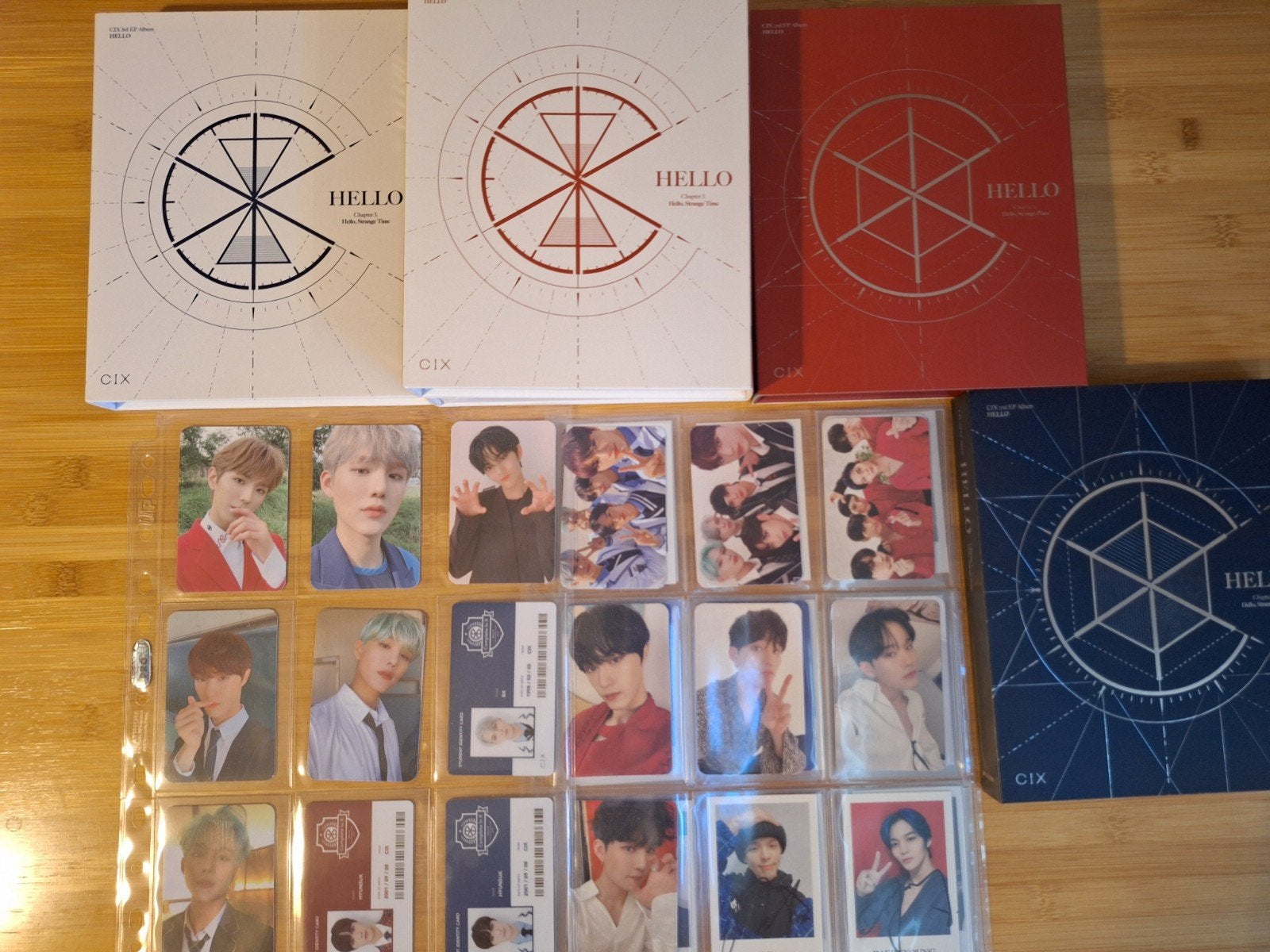 Gratis CIX albums en fotokaartjes (kpop), Ophalen