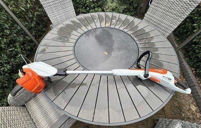 STIHL accu grastrimmer (FSA 45), Tuin en Terras, Grastrimmers, Ophalen, Stihl, Accu, Zo goed als nieuw
