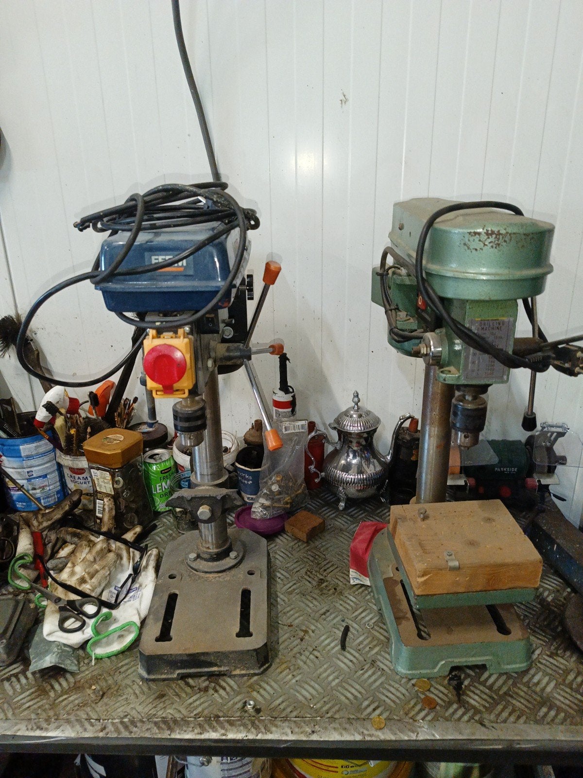 2 x Kolomboormachine, Ophalen, Gebruikt, Minder dan 400 watt, Kolomboormachine