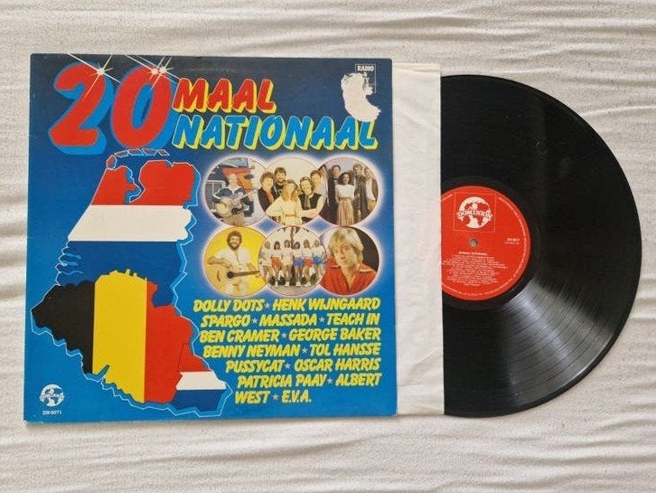 LP 20 Jaar Nationaal - Hollandse muziek, Cd's en Dvd's, Vinyl | Nederlandstalig, LP, Gebruikt, Ophalen of Verzenden, Complilatie