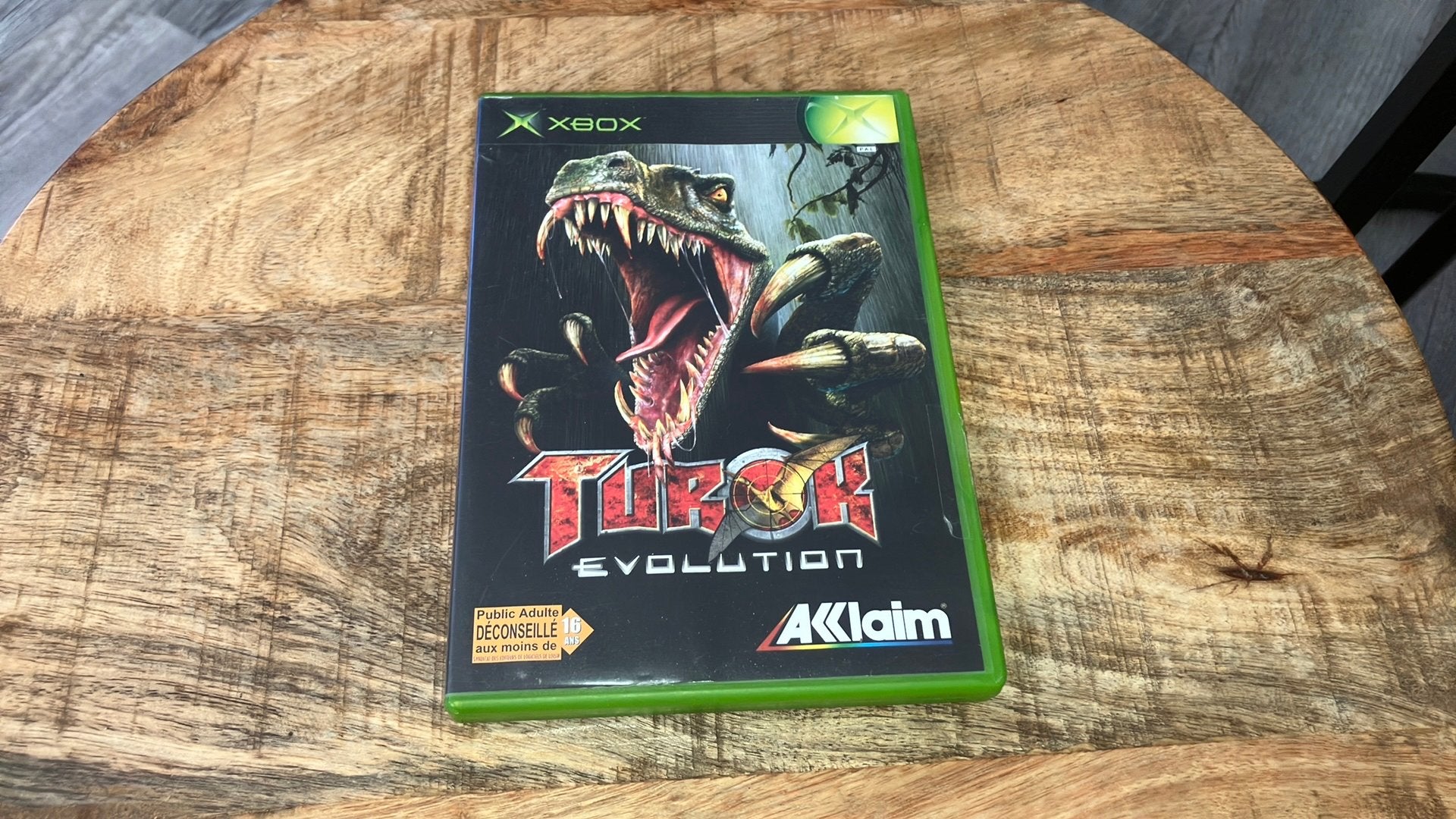 Turok Evolution Xbox original, Shooter, 1 speler, Ophalen of Verzenden, Zo goed als nieuw