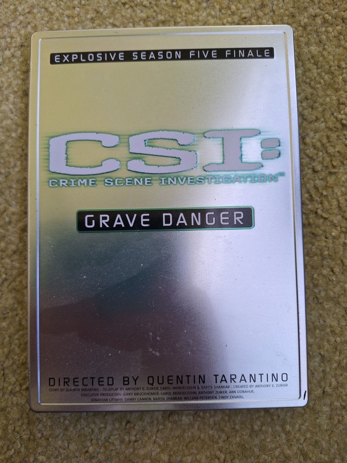 CSI grave danger directed by Quentin Tarantino, Engels, Nederlands, Ophalen of Verzenden, Zo goed als nieuw