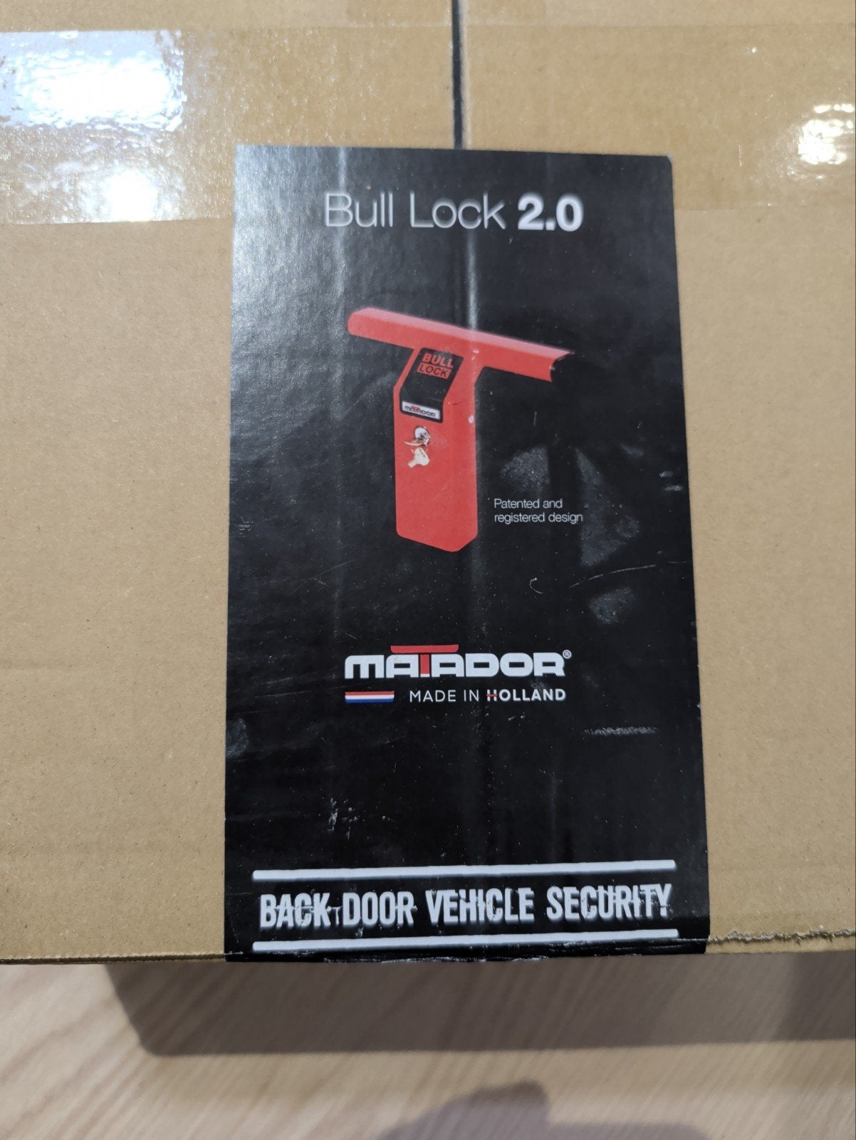 Bull Lock 2.0 - Achterdeur Voertuigbeveiliging (Ongeopend), Ophalen, Nieuw