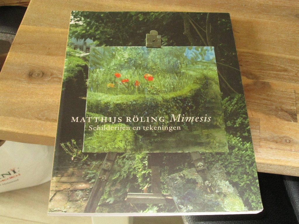 Matthijs Röling: Mimesis - Schilderijen en tekeningen, Boeken, Matthijs Röling, Ophalen of Verzenden, Zo goed als nieuw, Schilder- en Tekenkunst