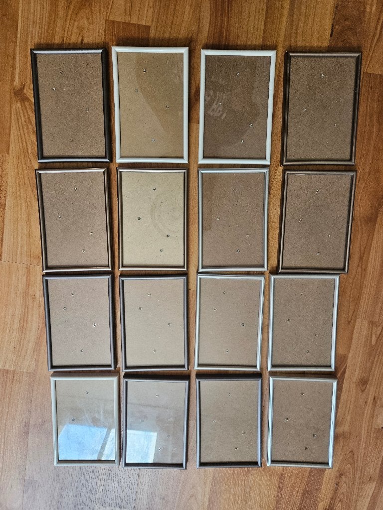 16x Fotolijstjes 10x15cm, Audio, Tv en Foto, Fotografie | Fotolijsten, Ophalen, Standaard fotolijst, Zo goed als nieuw, Meerkleurig