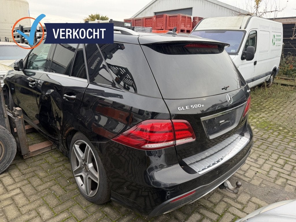 Mercedes-benz GLE-klasse 500E AMG 2017 Schade, Automaat, Mercedes-Benz, Hybride Elektrisch/Benzine, SUV of Terreinwagen