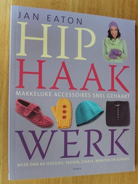 Hip haakwerk - Jan Eaton - 90754, Ophalen of Verzenden, Zo goed als nieuw, Breien en Haken