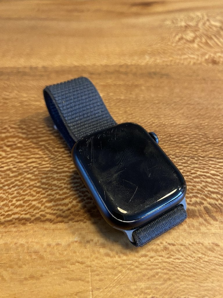 Apple Watch Series 9 - 45 mm - Midnight - Aluminium, Gebruikt, Apple Watch ⌚️, Zwart, IOS