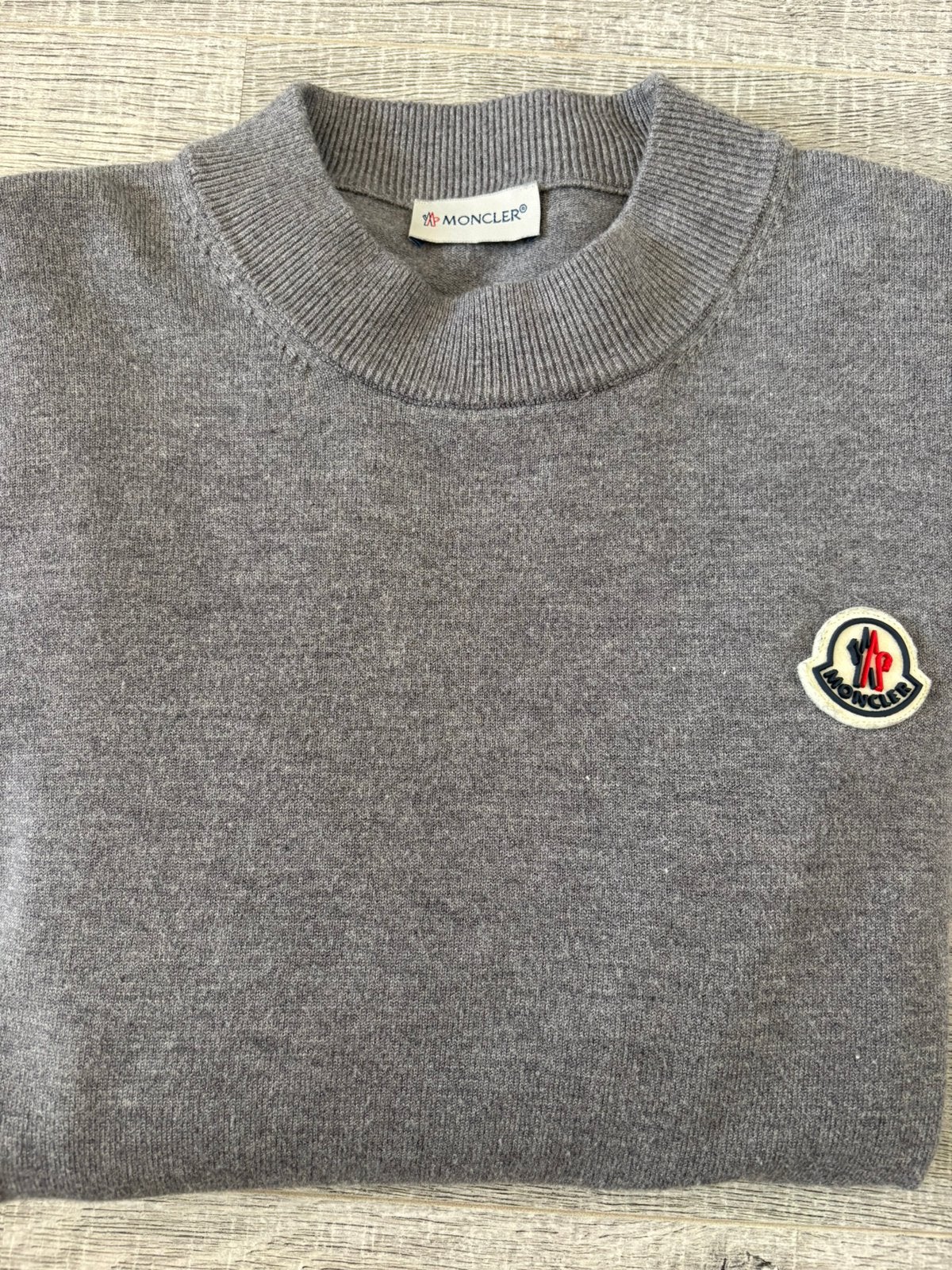Mocler Sweater Maat (M), Kleding | Heren, Verzenden, Zo goed als nieuw, Maat 48/50 (M), Grijs