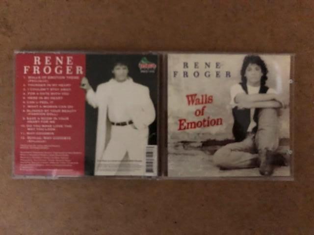 CD Rene Froger - Walls Of Emotion, Ophalen of Verzenden, 1990 - 1999, Zo goed als nieuw