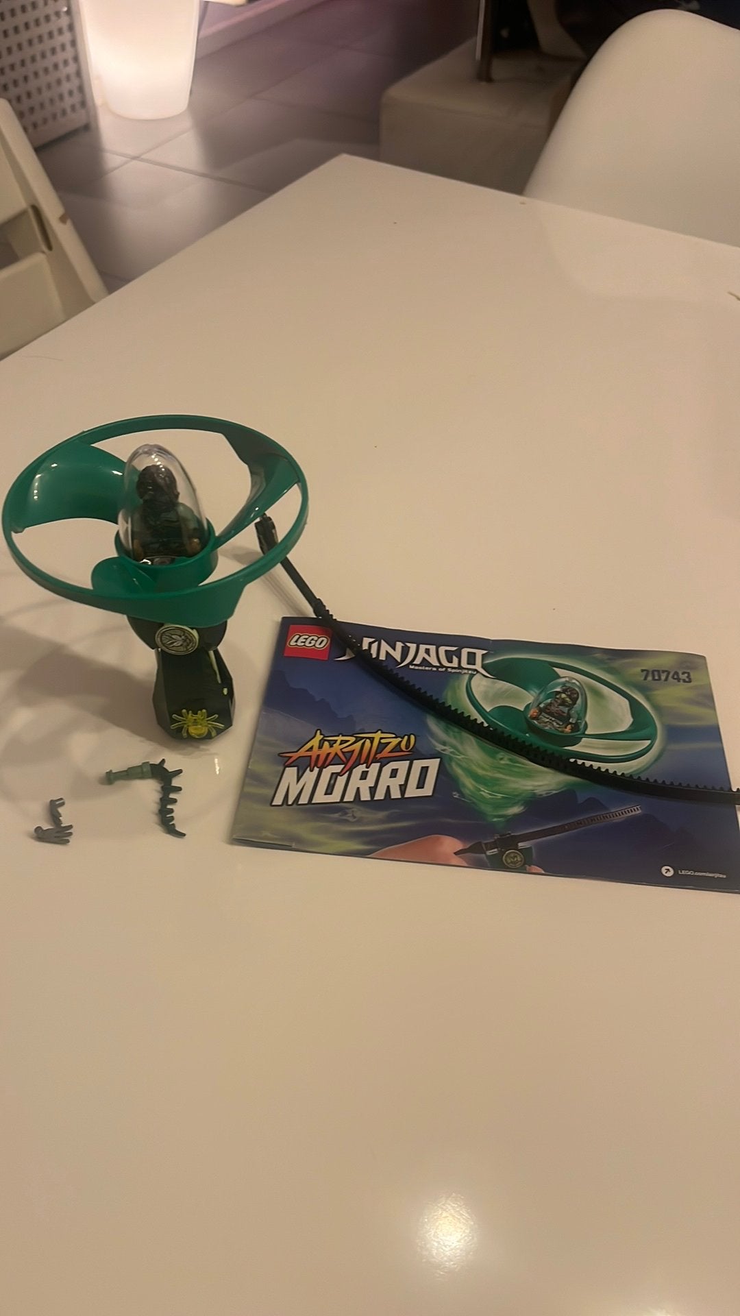 Lego ninjago airjitzu morro 70743