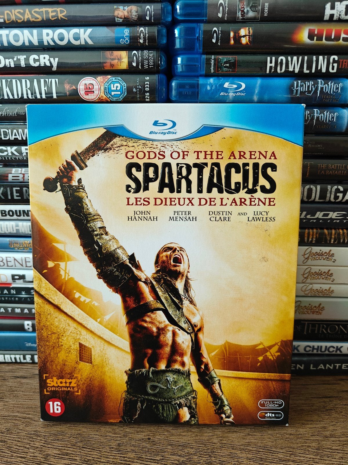 Spartacus gods of the arena blu ray, Cd's en Dvd's, Blu-ray, ., Ophalen of Verzenden, Zo goed als nieuw, .