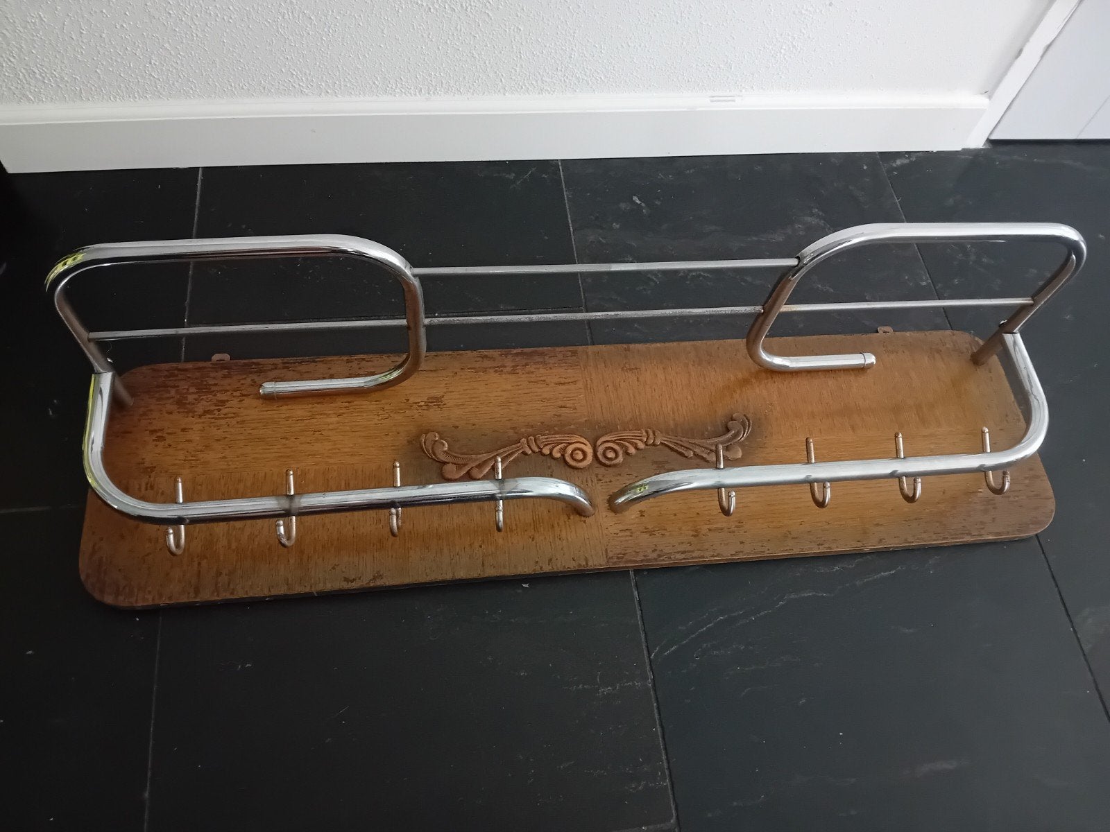 Vintage kapstok, Ophalen